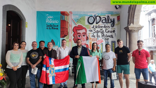 Santa Cruz de La Palma estrecha lazos culturales con Irlanda en lade la celebración de San Patricio