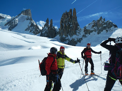 ski de rando breche puiseux Manu RUIZ