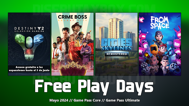 Juega gratis en Xbox del 9 al 12 de mayo (2024) 