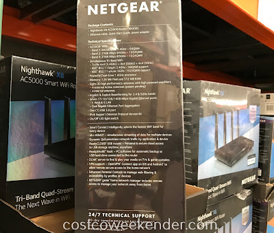 Netgear Nighthawk X8 AC5000 Smart WiFi Router (R8300): great for any home network