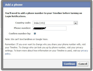 facebook account login notifications