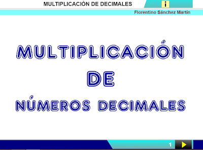  Multiplicar con decimais
