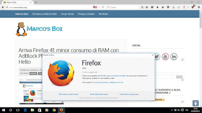 Arriva Firefox 41: minor consumo di RAM con AdBlock Plus e instant messaging con Firefox Hello