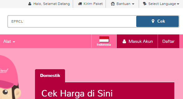 Cara Cek Resi EasyParcel