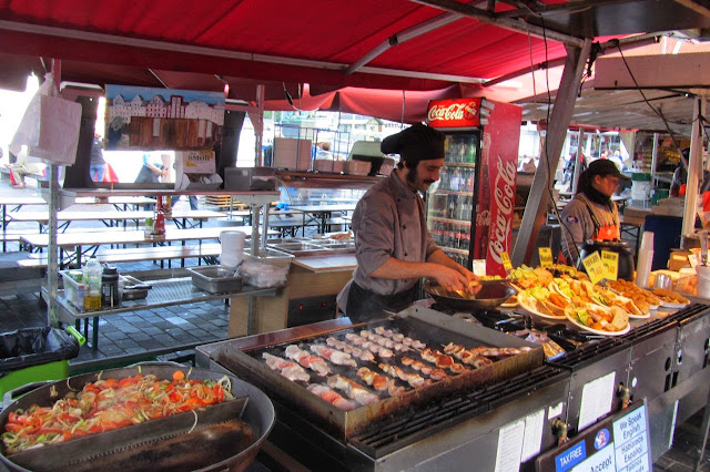 Noorwegen markt in Bergen