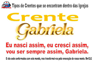 TIPOS DE CRENTES NA IGREJA HODIERNA