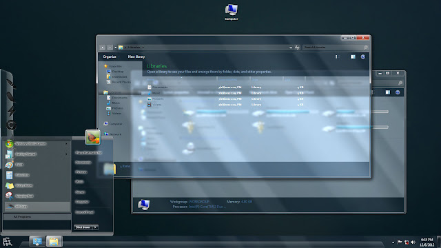 Real Aero Glass Windows 7 Theme