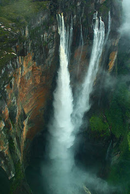 World Tallest Waterfall is Angel Falls in Venezzuela