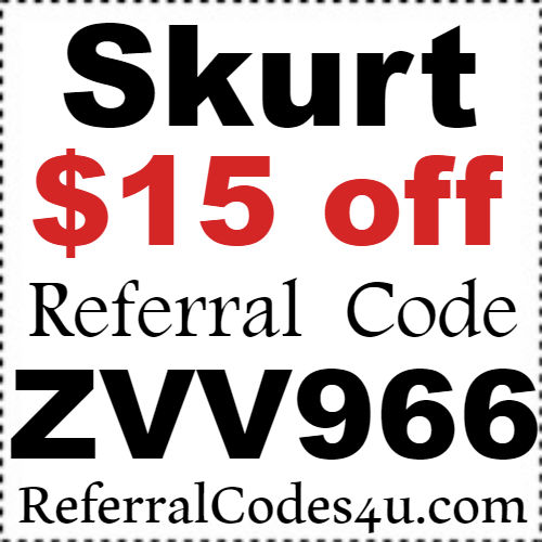 Skurt Coupon Code March, April, May, June, July, August 2023: Skurt App Referral Code