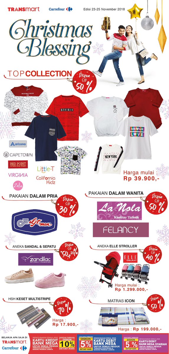 Carrefour - Promo Katalog Hebat Akhir Pekan Periode 23 -25 November 2018