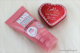 Soap&Glory El Kremi ve Zoella Solid Parfum