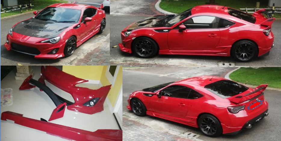 Konsep Modifikasi Toyota FT86  Body kit Mobil