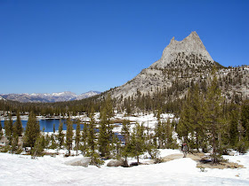 Cathedral Peak Snow Yosemite National Park Backpack