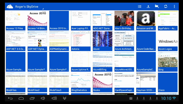 NativeSkyDriveAppTiles
