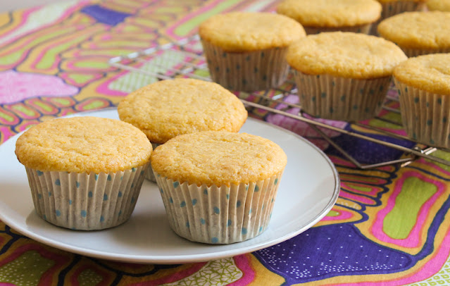 Food Lust People Love: In Greek they call this flavor combo yiaourti me meli, or yogurt and honey. It’s delightful in these yogurt and honey cornbread muffins.