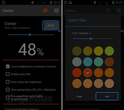 Cara Hemat Baterai Android Dengan Darker