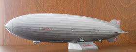 maqueta revell del zepelin lz 129 Hindenburg escala 1/720