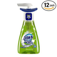 Dawn Direct Dishwashing Foam Hand Soap, Lime Surge, 10.1-Ounce Bottles