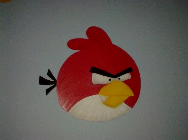  Lukis  Dinding  IB4 Airbrush Angry Birds Design