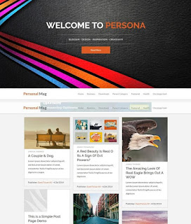 Personal Mag Blogger Theme