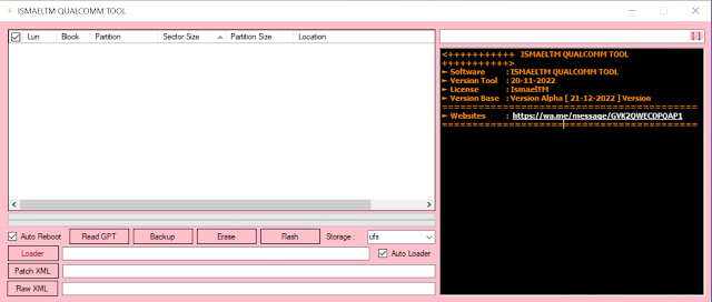 Ismaeltm Qualcomm Flash Tool v1.0 New Free Download