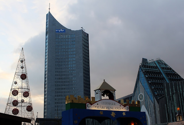 Weihnachtsmarkt Leipzig Augustusplatz