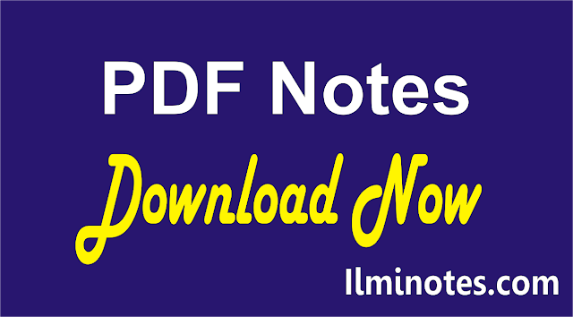 Download Pdf Notes