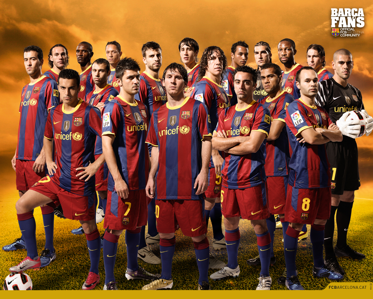 Gambar Barcelona Dan Logo Wallpaper Barca