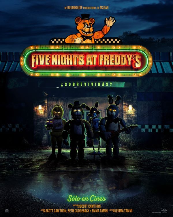 Cinco noches en Freddy's 4 por Greenhatchling