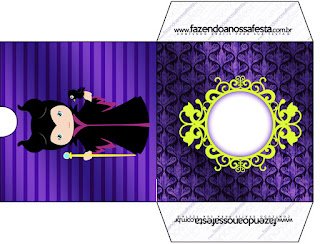 Maleficent Baby Party: Free Printable Candy Bar Labels.