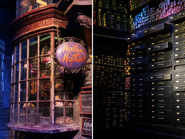 Explorez le Chemin de Traverse Warner Bros Studio Tour London