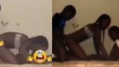 Outrage As Young Adolescents Film Themselves Having A Threesome (Video)