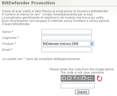 Bitdefender free 6 months license key