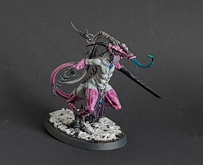 Fiends Slaanesh Daemons painted with Citadel Contrast for Warhammer 40k