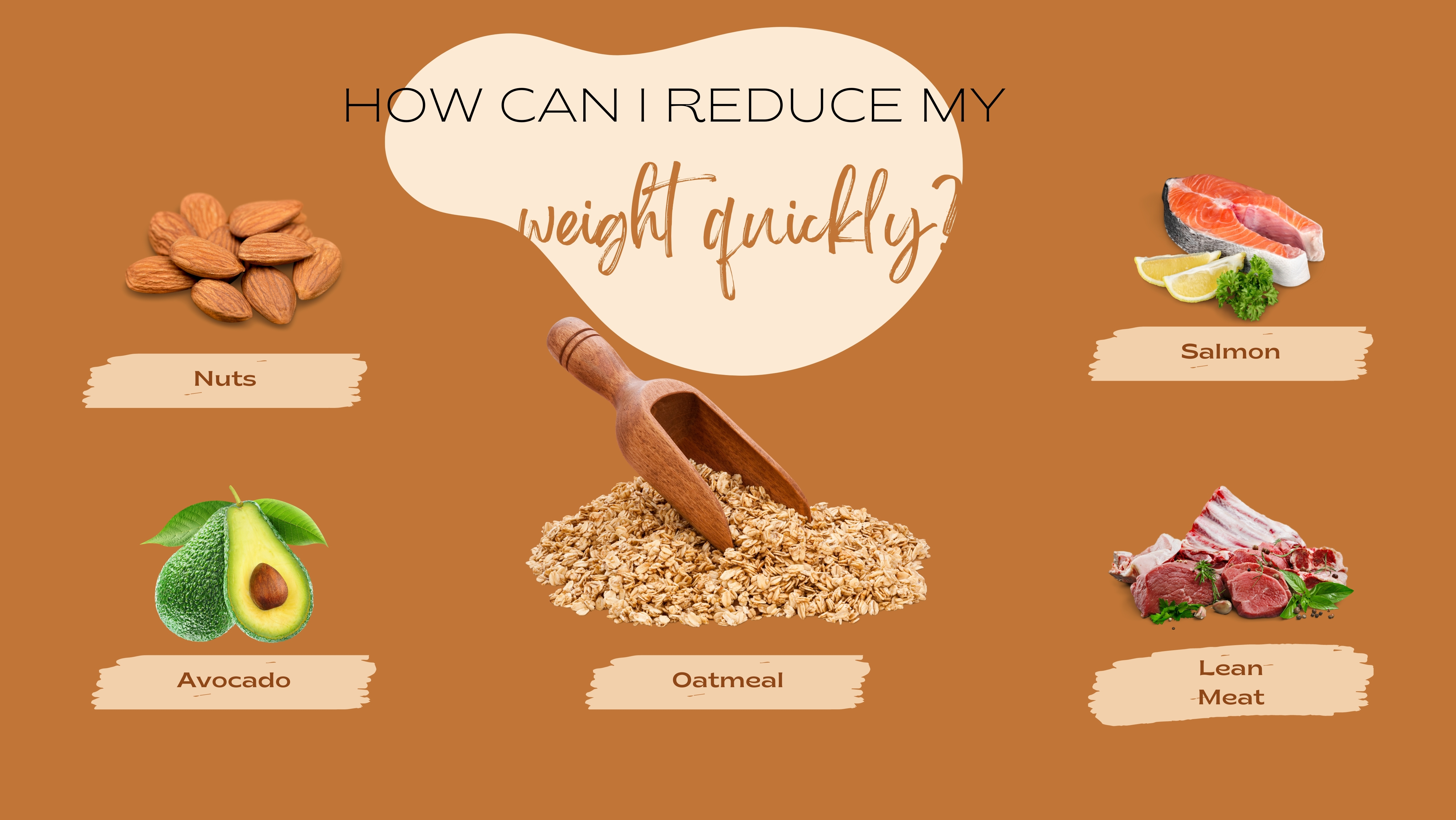 How can I reduce my weight quickly?