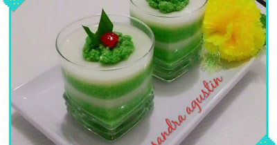 Resep Puding Tape Ketan Hijau