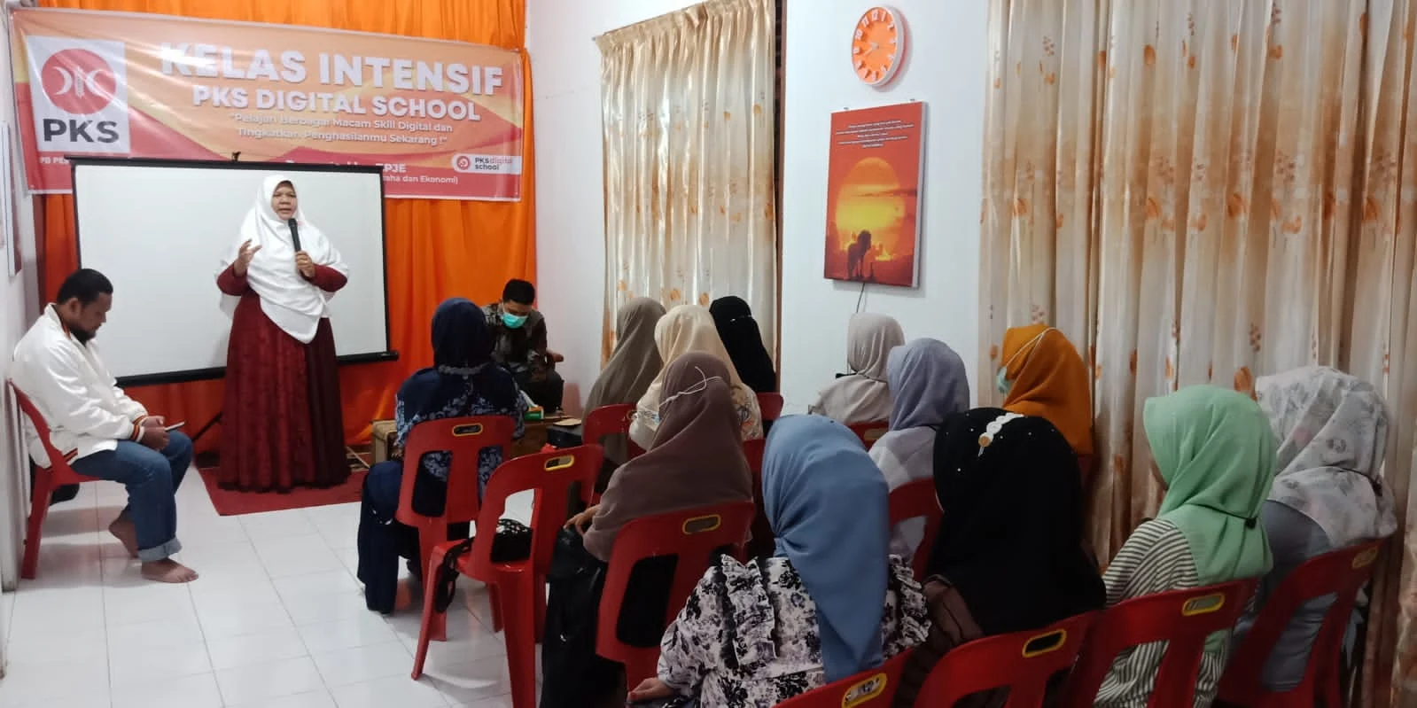 PKS Lhokseumawe Launching PKS Digital School untuk Tingkatkan Marketing UMKM