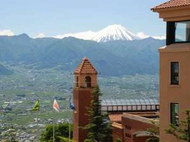 フルーツパーク富士屋ホテルからの富士山