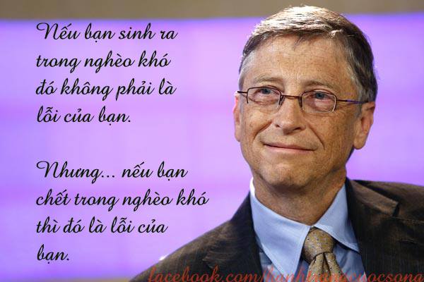 Danh ngôn hay của Bill gates