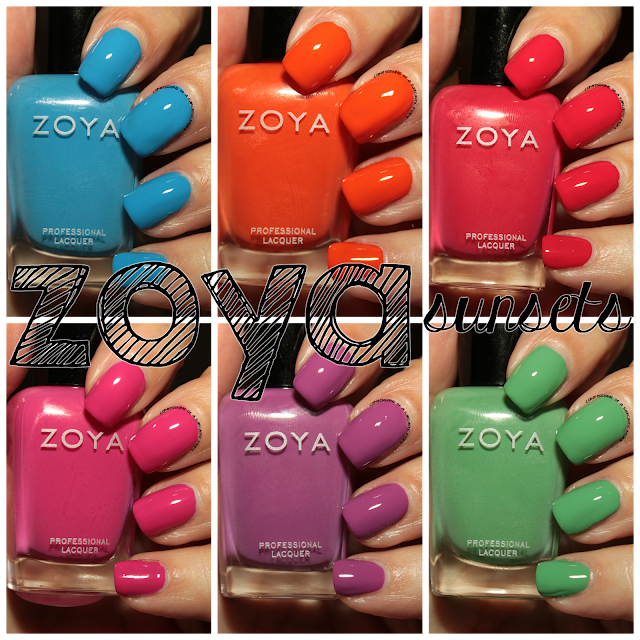 Zoya Sunsets Collection