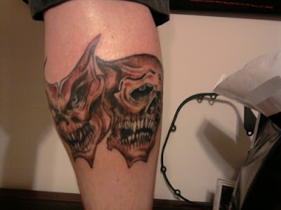 tattoo on leg