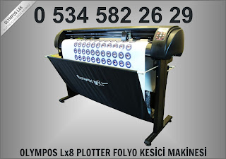 Plotter folyo kesici makinesi