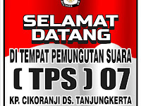 Download Contoh Spanduk Selamat Datang di TPS Format CDR