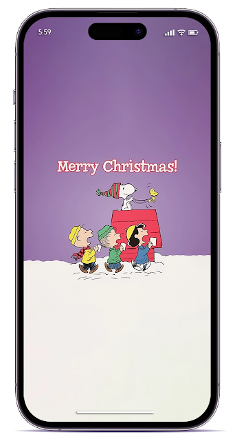 Christmas snoopy wallpaper iphone