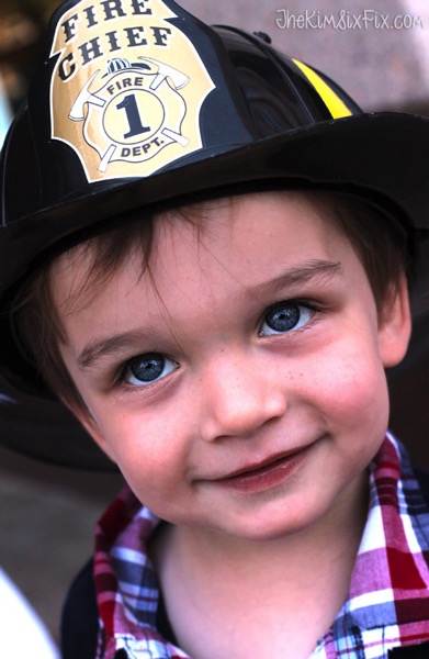 Baby fire chief