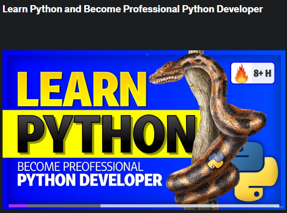 Development,Programming Languages,Python,udemy,