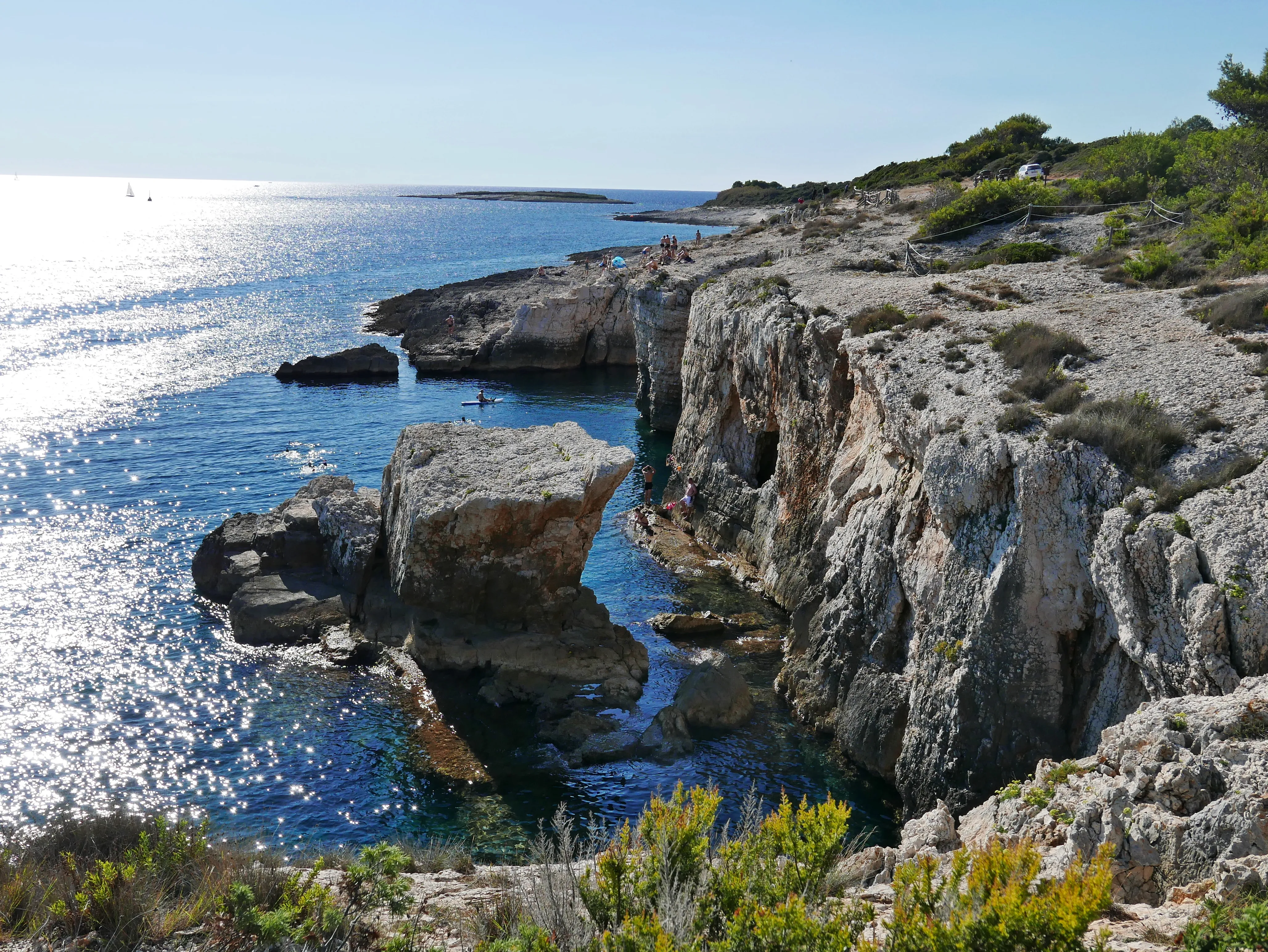 cliffs and caves of kamenjak