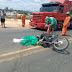 Motociclista morre ao ter cabeça esmagada por caminhão na BR-343 em Teresina