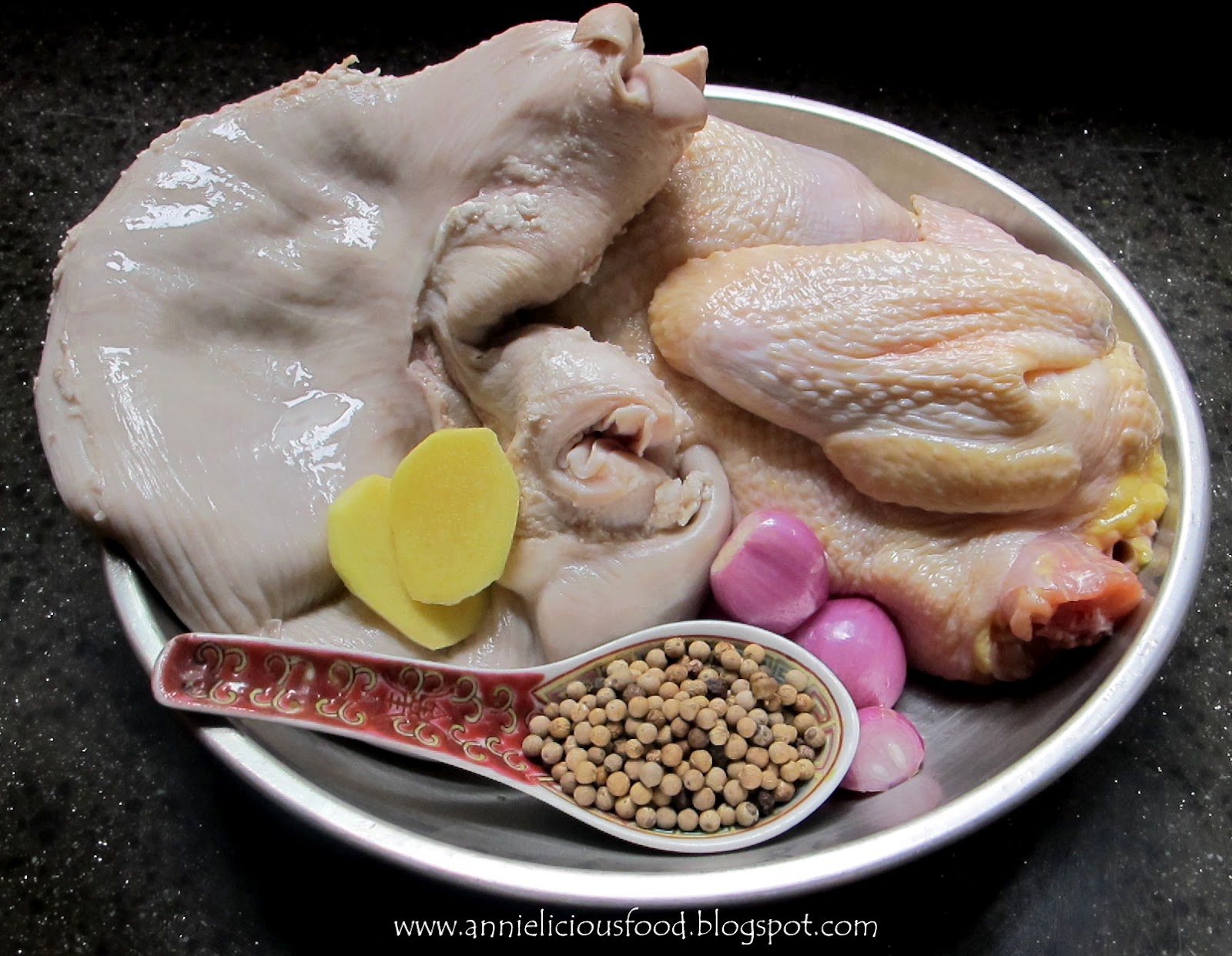 Annielicious Food: Pig Stomach with Pineapple and Chillies 
