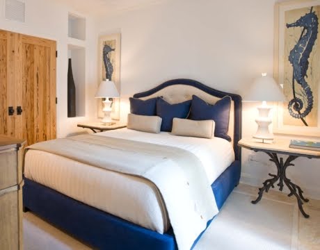 beach home bedroom